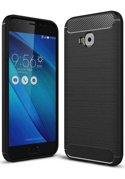 Asus Zenfone 4 Selfie Zd553kl Kılıf Zore Room Silikon Kapak Siyah