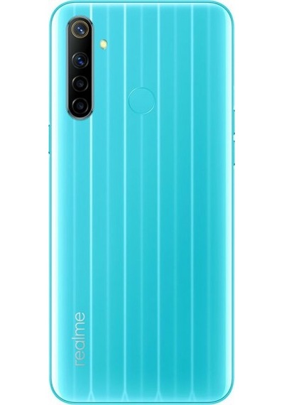 Oppo Realme 6i Arka Pil Kapağı Mavi