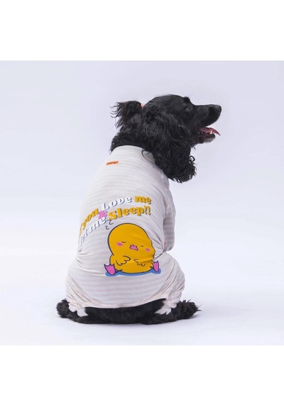 Pawstar Ekru Let Me Sleep Kedi Köpek Pijaması