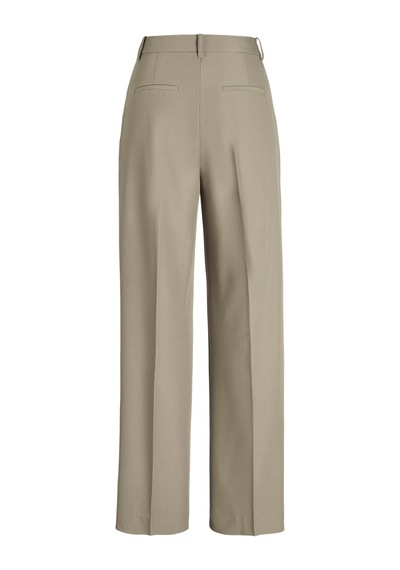Jack & Jones Kadin Yüksek Bel Dokuma Pantolon - Ellis - 12248958 Brindle