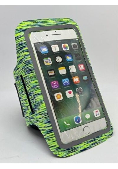 Telefon Kol Bandı Sporcu Telefon Kılıfı Kol İçin Telefon Kılıf 16 Cm 8 Cm Telefonlara Uygundur Yeşil