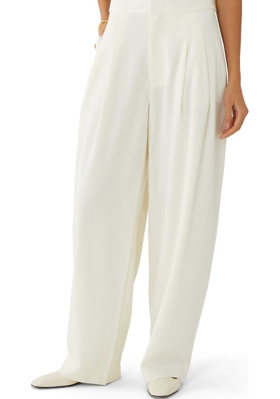 St. Agni Ayarlanabilir Pantolonlar Crema