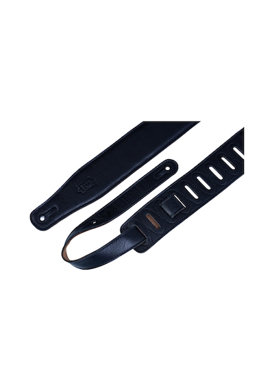 Levy's Leathers 6,35 Cm Ekstra Uzun Ve Dolgulu Giysi Deri Gitar Askısı Ayarlanabilir 94 Cm - 160 Cm Siyah M26gf-xl-blk