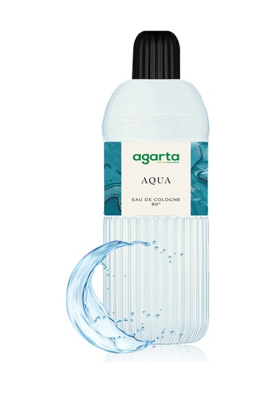 Agarta Pet Şişe 80 Derece Aqua Kolonya 400 ML