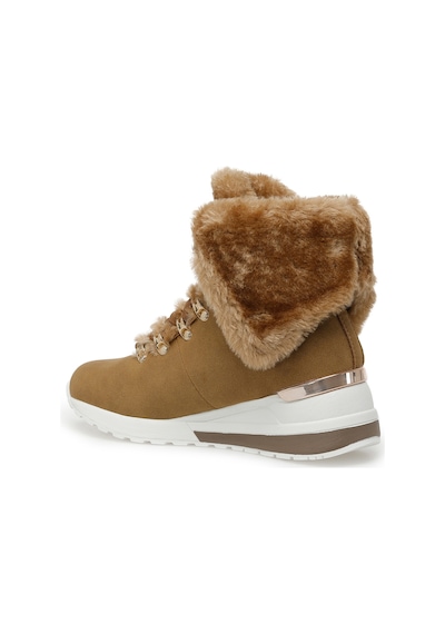 Nine West Akeda 2pr Camel Kadın Dolgu Topuk Bot Kahverengi