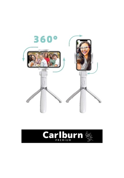 Premium Pratik Ayaklı Stabil Çekim Yapabilen Uzaktan Çekim Özellikli Kumandalı Tripod Selfie Çubuğu