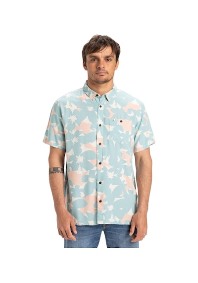 Quıksılver Quiksilver Safe Paradise Erkek Mavi Gömlek Bgw7 Turkuaz