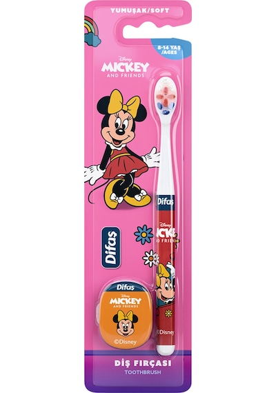 Difaş Minnie Mouse Diş Fırçası 8-14 Yaş 3 Adet