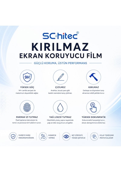 Schitec Samsung Galaxy Uyumlu Z Fold 3 Hayalet Privacy Hidrojel Ekran