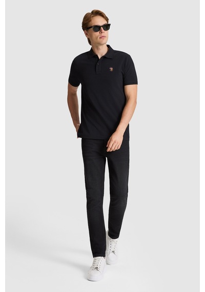 U.S. Polo Assn. U.s. Polo Assn. Erkek Siyah Tişört Basic 50326972-vr046