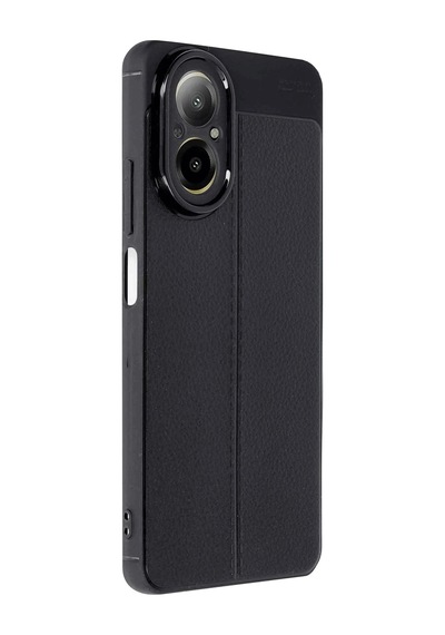 Uryport Realme 12 Lite Kılıf Auto Focus Kapak - Siyah