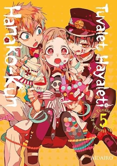 Tuvalet Hayaleti Hanako-kun 5. Cilt + Seraph Of The End - Kıyamet Meleği 3 + Gökevi Hayalet Gezileri