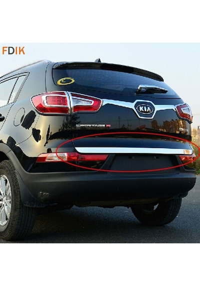 Kia Sportage Formlu Krom Bagaj Alt Çıtası 2010 -   2015