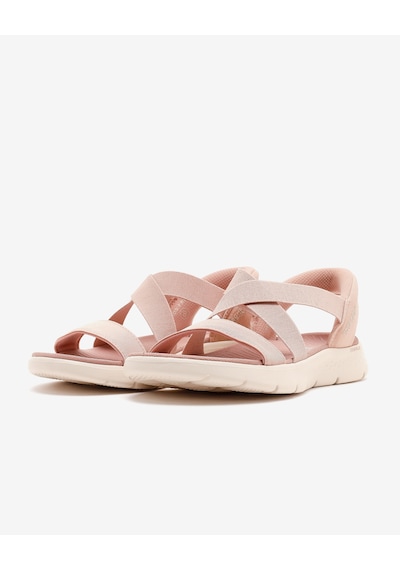 Skechers Go Walk Flex Sandal Kadın Pembe Sandalet 141489 Ros Pembe