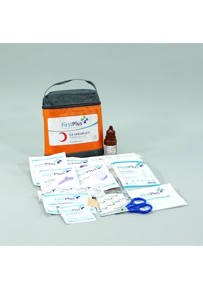 Firstplus Fp01.101 Motosiklet İlk Yardım Seti Gri - Turuncu