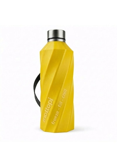 Mottopi Soğutucu Saplı Termos 1 L Cooling Bottle Dondur Doldur Soğut, Buzsuz Soğuk Su Termosu, Soğutucu Şişe, Taşınabilir Sıvı Soğutucu Sarı Mottopi Soğutucu Saplı Termos 1 L Cooling Bottle Dondur Doldur Soğut, Buzsuz Soğuk Su Termosu, Soğutucu Şişe, Taşınabilir Sıvı Soğutucu Sarı