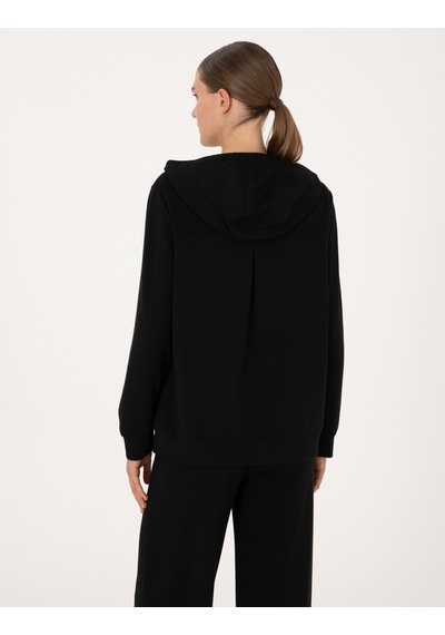 Pierre Cardin Kadın Siyah Sweatshirt 50314972-vr046 Siyah