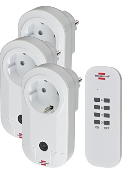 Comfort Line Uzaktan Kumandalı 3 Adet Tekli Priz 0