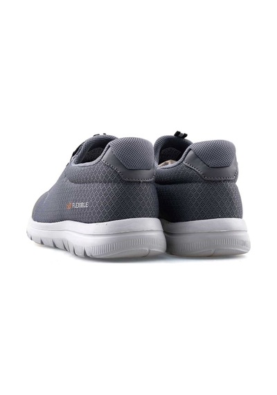 085 Kadın Lastikli Rahat Sneaker Füme