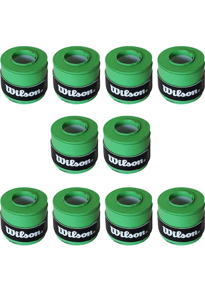 Wilson Comfort Bowl O'grips 10 Adet Grip Tenis Gribi Yeşil