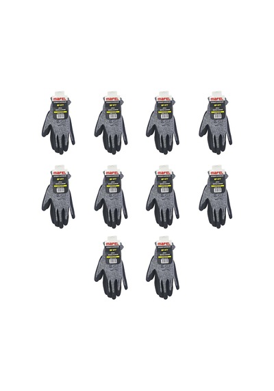 Mafel Mf-77 Nitril İş Güvenlik Eldiven - 10/xl - 10 Çift Diğer
