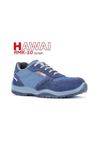 Mekap İş Ayakkabısı - Hawai Rmk-10 Blue Suede S1