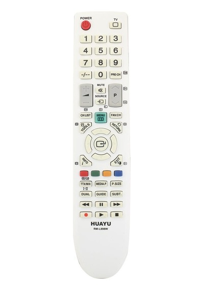 Samsung Rm-L898W Uyumlu Beyaz Lcd Plazma Led Tv Kumandası