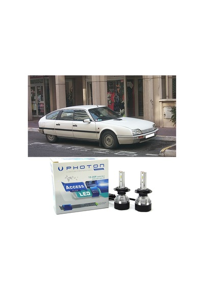 Citroen Cx Led Xenon Uzun + Kısa Far Ampulü H4 Access Yeni Seri Beyaz
