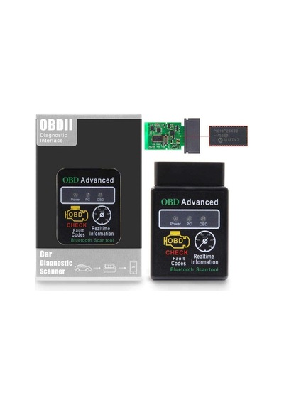 Obd2 V1.5 Pic18f25k80 Çipli Bluetooth Türkçe Araç Arıza Tespit Cihazı