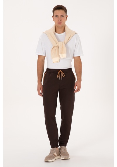 U.s. Polo Assn. Erkek Koyu Kahverengi Eşofman Altı 50315538-vr084 Koyu Kahverengi