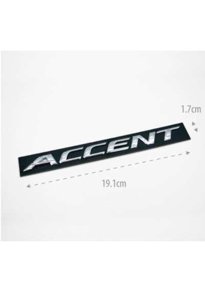 Accent Bagaj Yazı 11- - Blue 863111r000