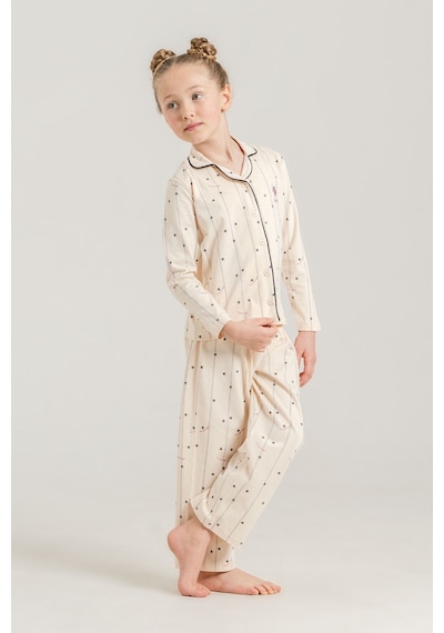 U.S. Polo Assn. Kız Çocuk Gömlek Pijama Takımı Nakışlı Krem Uzun Kol Pijama Takımı Us2726-c-v1 Us2726-c-v1 U.S. Polo Assn. Kız Çocuk Gömlek Pijama Takımı Nakışlı Krem Uzun Kol Pijama Takımı Us2726-c-v1 Us2726-c-v1