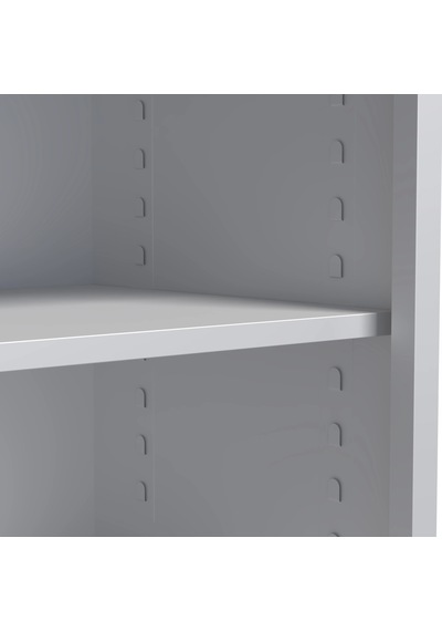 Çelik Dosya Dolabı Kapısız Evrak Dolabımetal Dolap Ofis Dolapları Arşiv 50x50x75 Gri / Gri