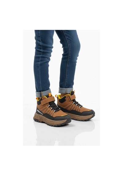 Taba Cırtlı Kaymaz Taban Erkek Çocuk Outdoor Bot Tiger F Taba