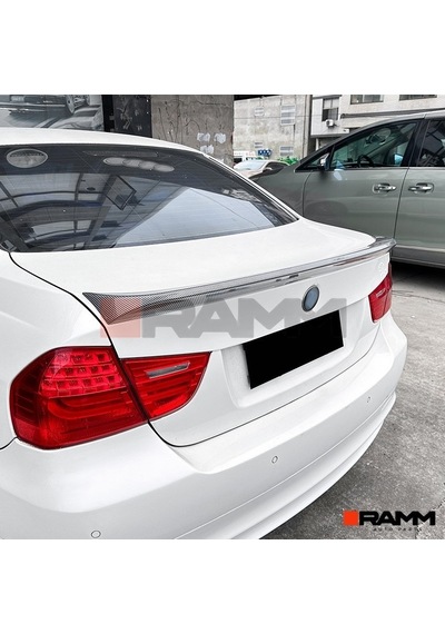 Bmw E90 Csl Stil Bagaj Spoiler - Parlak Karbon
