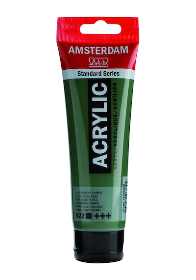 Talens Amsterdam Akrilik Boya 120ML N 622 Olive Green Deep