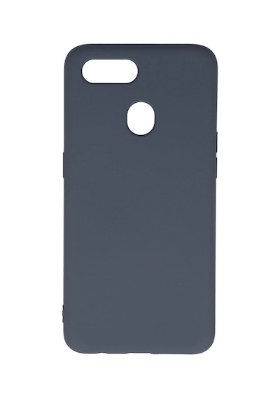 Newface - 217 - Oppo A12 Kılıf Nano İçi Kadife Silikon - Muratech - - Gri