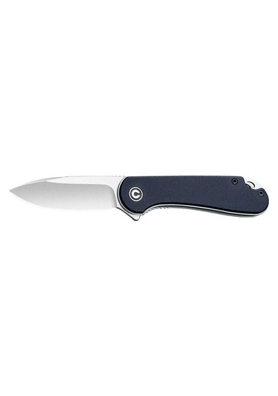 Civivi Elementum Black G10 Handle Satin Finished D2 Blade Kamp Çakı Siyah