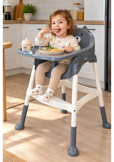Baby Home Tapaz Plastik Bebek Mama Sandalyesi
