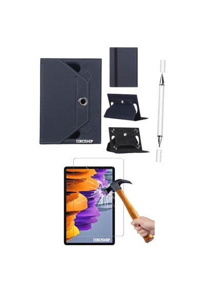 Xiaomi Redmi Pad Se 8.7 İnç Uyumlu 3in1 Set Kılıf Kalem Ekran Koruyucu