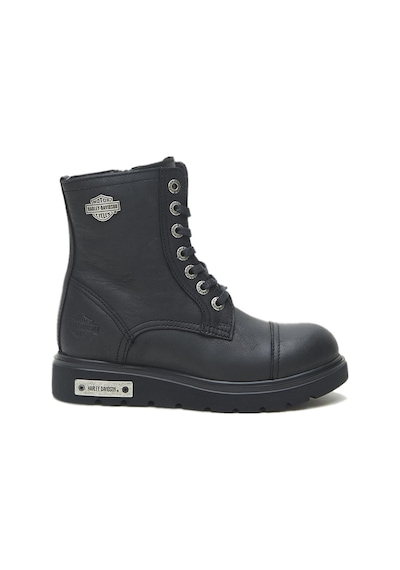 Harley Davidson Tums New Kadın Günlük Bot 025Z100630-BLACK-BASKILI-DERI Siyah