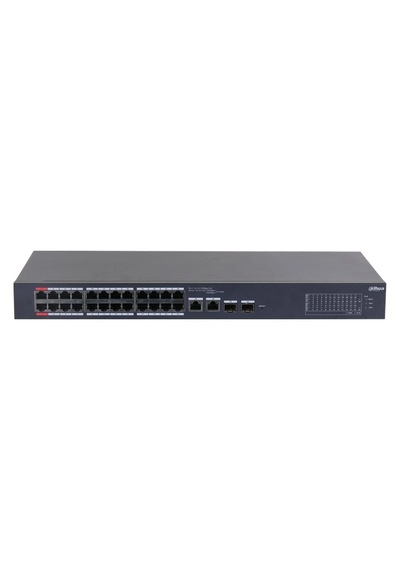 Dahua Cs4226-24et-240 24 Port 10/100 Poe Port + 2xgıgabıt Rj45/2xsfp Combo Yönetilebilir Rackmount S