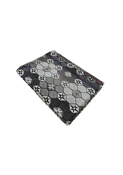 4m2 Yıldızlı Desen Serme Halı Örtüsü, Halı Koruyucu, Çok Amaçlı Pike, Savan Bordo - Krem