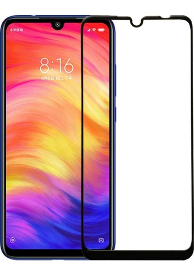Forzacase Xiaomi Redmi Note 7 İle Uyumlu Çerçeveli Tam Kaplayan Temperli Ekran Koruyucu - Fc003