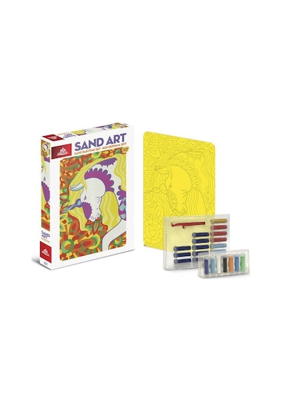 Sand Art Kum Sanatı , Yetişkin Kum Boyama Aktivite Seti Uni Yko-09