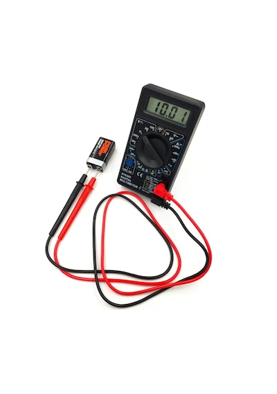 Tr Dijital Multimetre Akım, Voltaj, Direnç Ölçer Elektrik Ölçü Aleti, Taşınabilir Dc/ac Ölçüm Cihazı, G