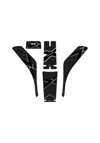 Gp Kompozit Sym Jet X 125 2022-2024 Uyumlu Tank Pad Seti Karbon Gp16100659402280