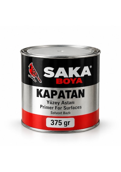 Saka Boya Kapatan Astar 0,375 L Beyaz Solvent Bazlı Yüzey Astarı Diğer