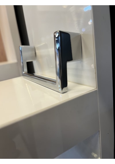 Parma Metal Kulp Krom Renk 96mm Ölçü Dolap Kulp Kapak Kulp Modern Çekmece Kulp Mobilya Kulbu Krom