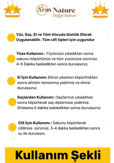 Balsabunu Güzel Kokulu El Yüz Saç Vücut Orijinal Bitkisel %100 Doğal Bal Sabunu 120g - 10 Adet Karışık